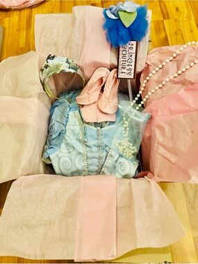 Girls Blue Princess 👸 Gift Box 🎁
